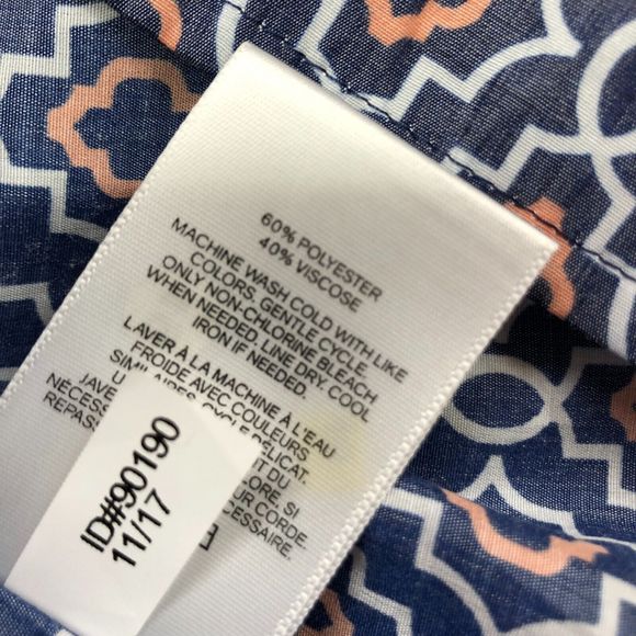 Express Women Long Sleeve Button City Shirt Top Blouse Size Small B233 -27 - Picture 8 of 14